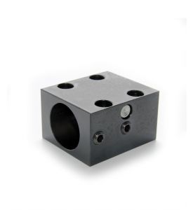 Clamping block 1 for round nut, spindle Ø 16mm, base securing