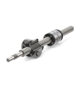 Ball screw nut with complete ball return