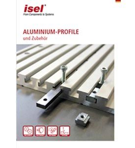 Teilkatalog "Aluminium Profile und Zubehör" als PDF-Datei