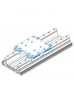 Slide unit with 4 aluminium slides IWS 1 (kit)