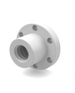 Plastic nut flange version for ball screw spindle Ø 20 mm