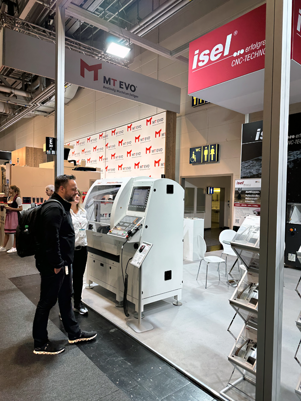 Day 2 - Here you can see the CNC milling machine Premium 5030