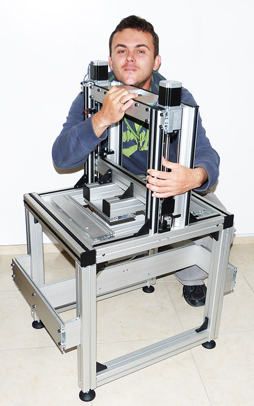 3D-Drucker mit isel Kugelgewindespindeln